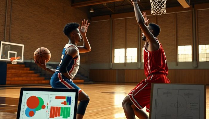 Basquete: eficiência ofensiva e defensiva para apostas